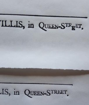 Imprint Error on Reproduction Gill, Powars and Willis Broadside
