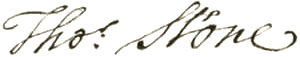 Stone Signature