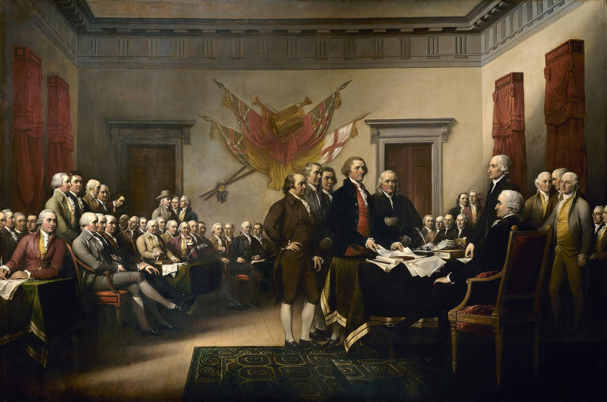 Trumbull's Declaration of Independence